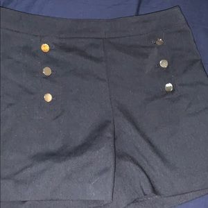 High waist shorts